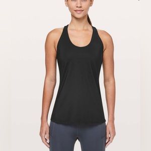Lululemon Cross Conditioning 2-In-1 Tank, Black, Size 8